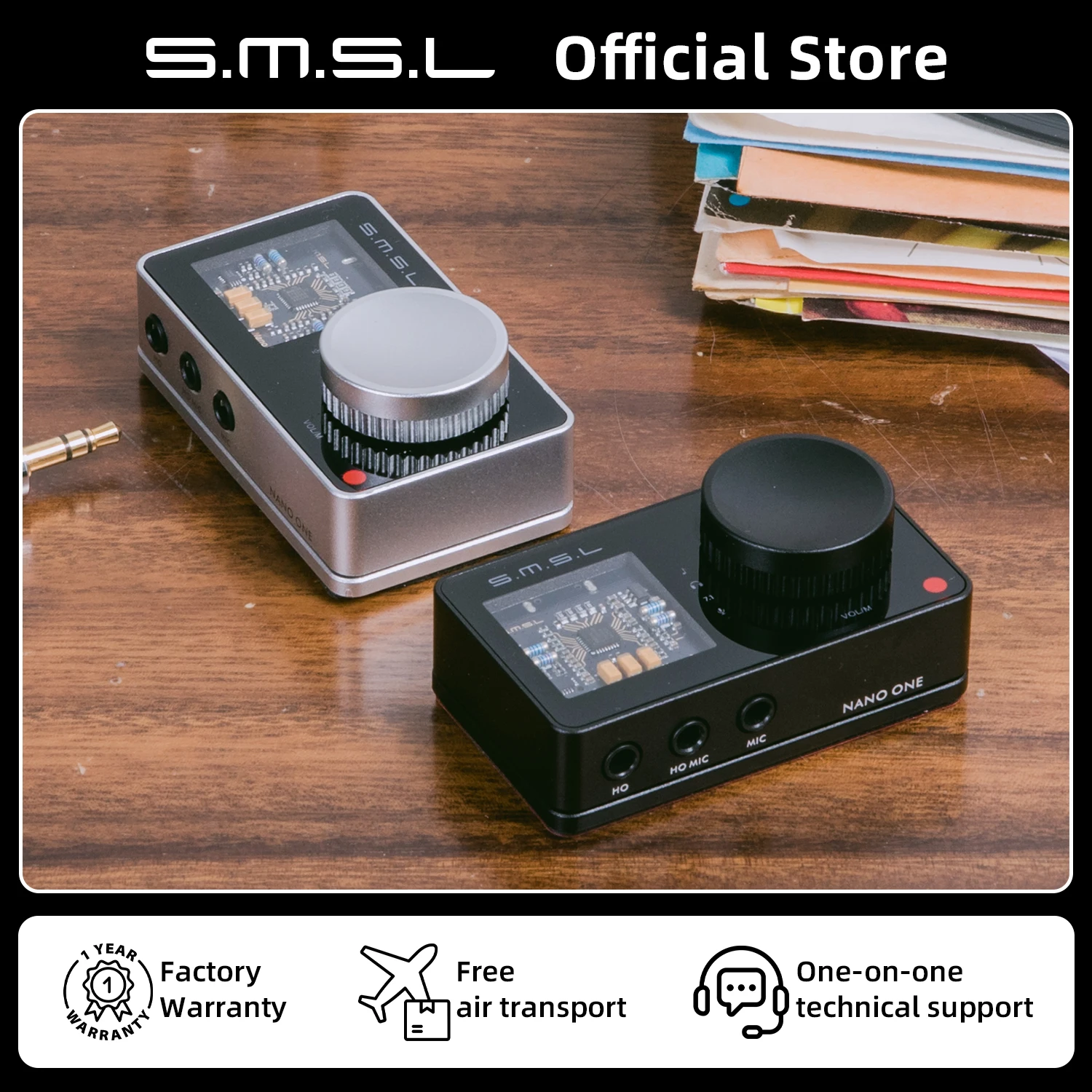 SMSL NANO ONE PRO e스포츠 외장 사운드 카드 하이파이 DSP 칩 오디오파일급 라이브 노래 지원 헤드폰