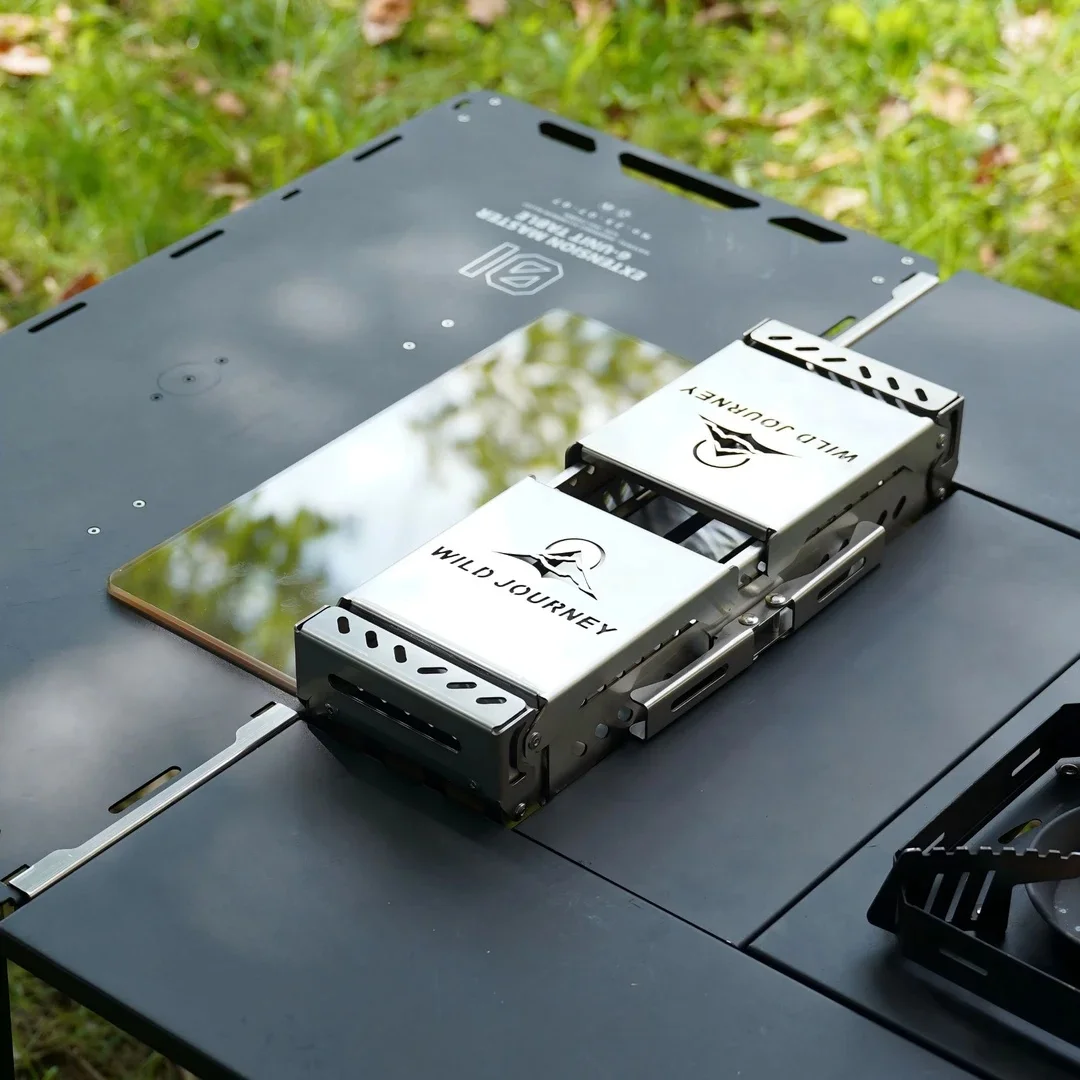 캠핑 IGT 0.5 유닛 스토브 모닥불 데스크탑 관찰용 화로 장작 캠프파이어 히터 텐트 요리용 그릴 야외 난로