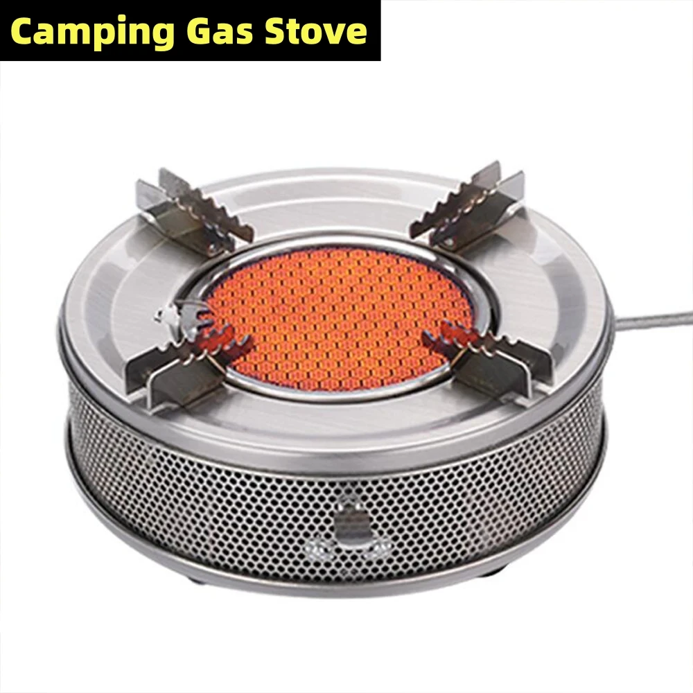 휴대용 캠핑 가스 스토브 접이식 카세트 스토브 경량 방풍 고전력 피크닉 가스 스토브 새로운 캠핑 장비