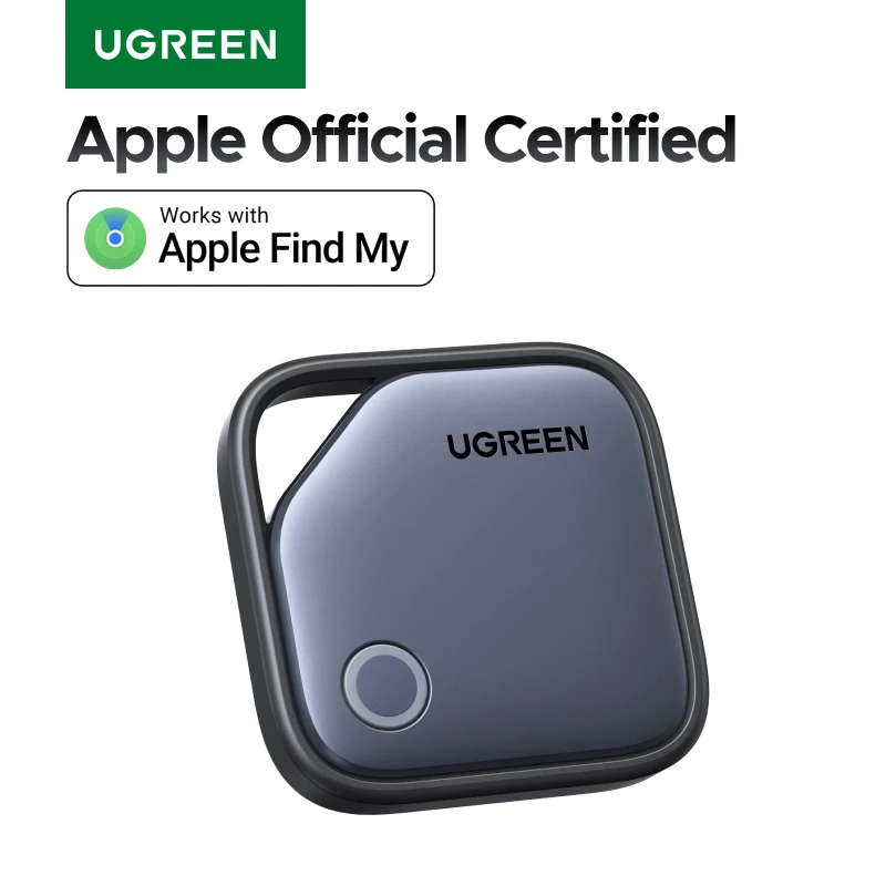 UGREEN 스마트 블루투스 추적기, 키 찾기 항목 찾기 SmartTag 최대 2년 배터리 전화 찾기(Apple Find My(IOS만 해당)용)  KC 인증