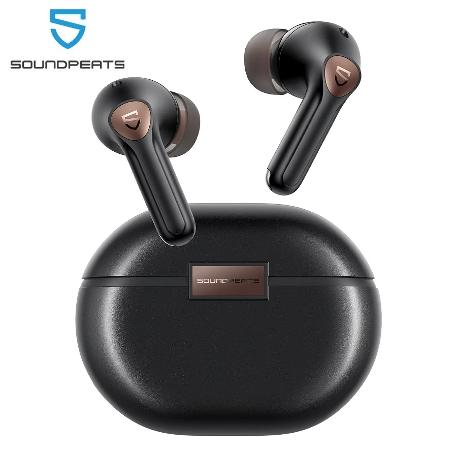 SoundPEATS Air4 Pro ANC Bluetooth 5.3 무선 이어버드, 무손실 사운드 및 AptX 음성, 다중 지점 연결, 이어폰 감지