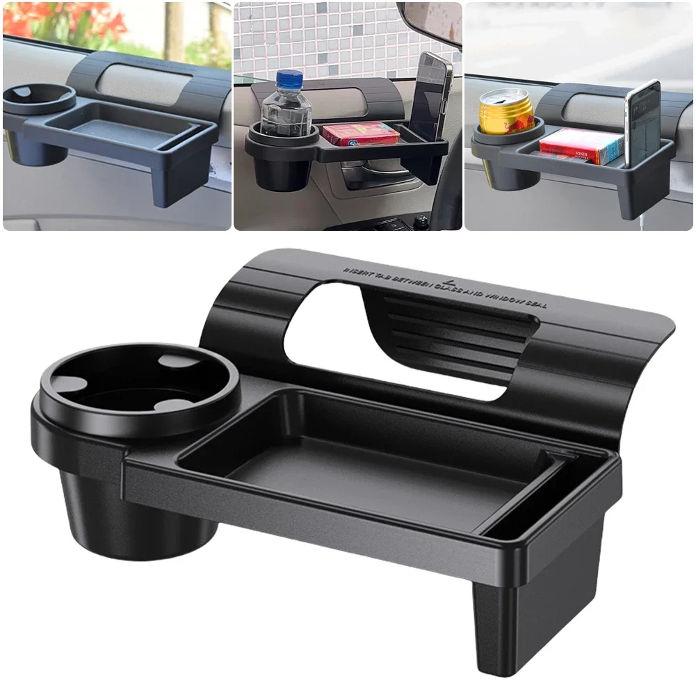 사이드 도어 창 전화 슬롯 컵 홀더와 교수형 주최자 자동차 사이드 도어 스토리지 박스 다기능 자동차 상자 자동차 액세서리