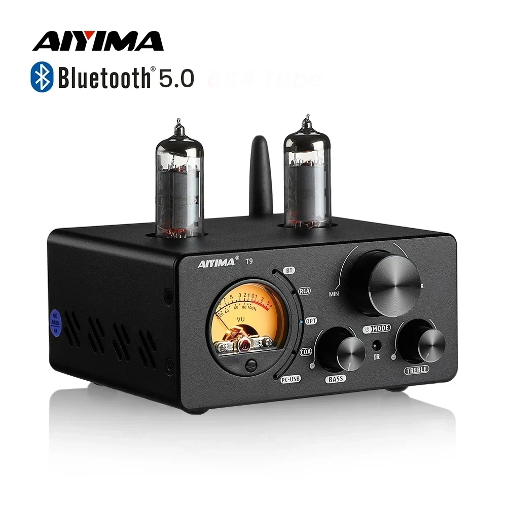 알리 AIYIMA T9 진공관 앰프 - 블루투스 5.0 하이파이 USB DAC 가성비 추천