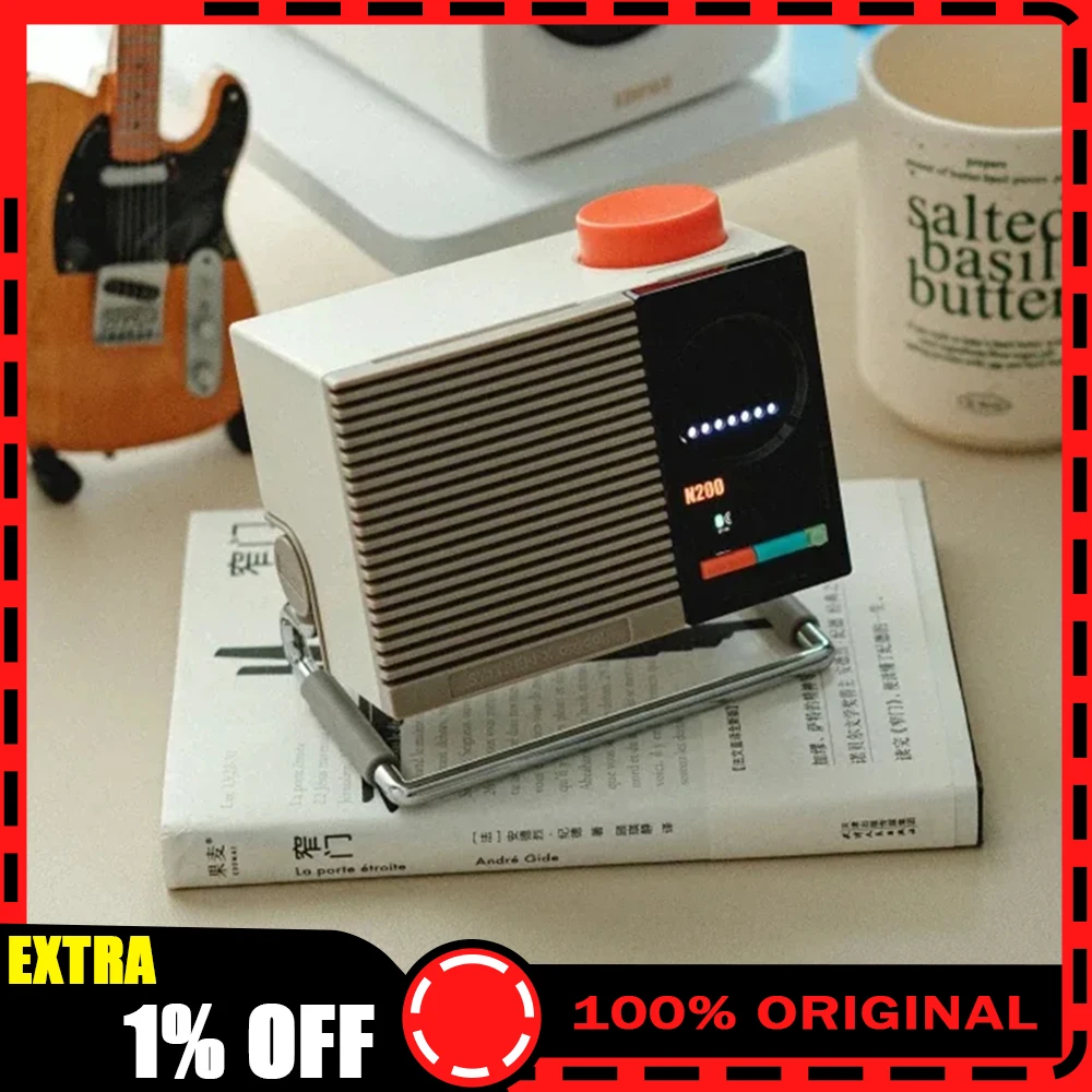 시트렌 N200 미니 데스크탑 블루투스 스피커 맞춤형 무선 스피커 휴대용 컴퓨터 게임용 하이파이 스테레오 노트북 데스크탑 장식품