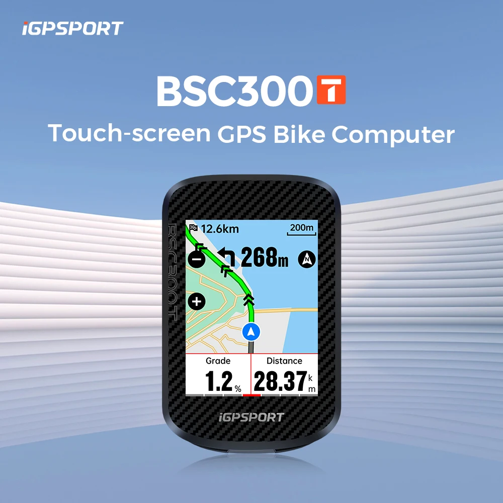 알리 iGPSPORT BSC300T 터치스크린 자전거 속도계 - 무선 GPS 사이클링 컴퓨터 가성비 추천