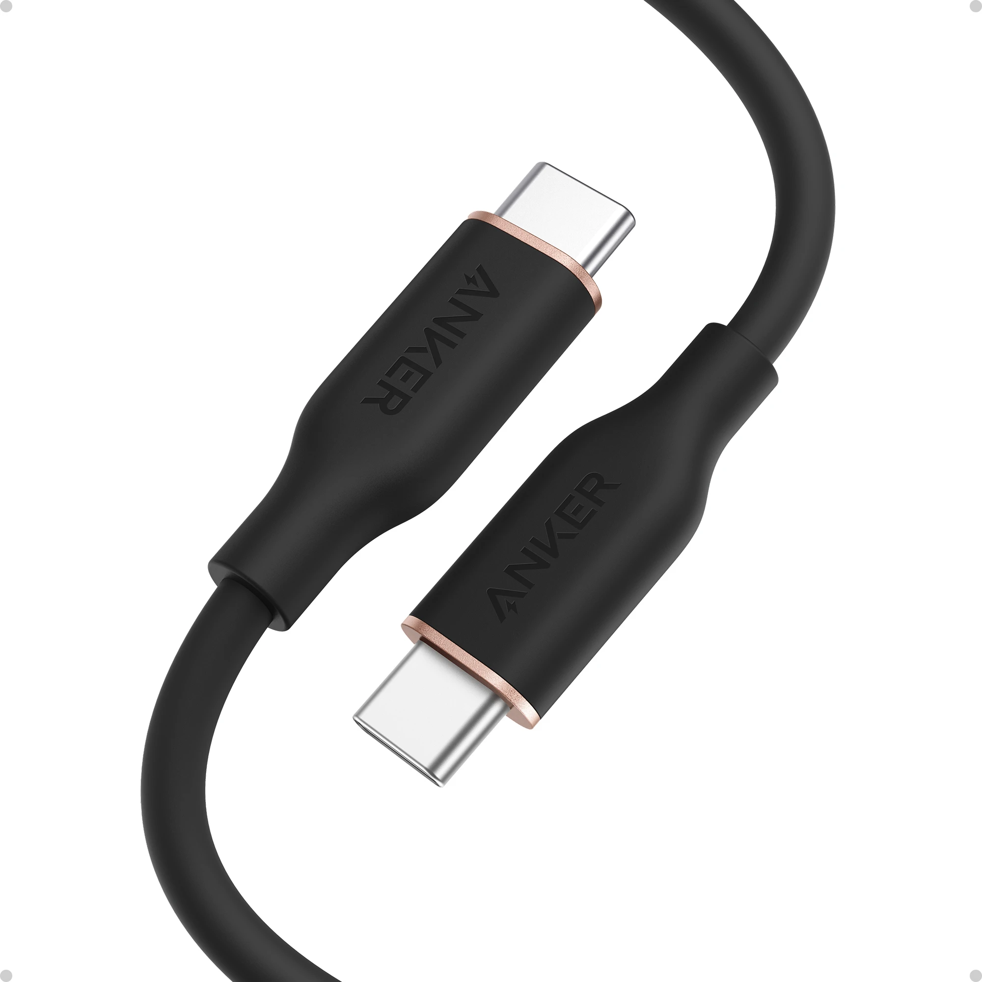 Anker Powerline III 플로우 USB C타입 케이블, 고속 충전 USB 2.0, 아이폰 15/15 프로, 삼성 갤럭시용 14/14 프로, 100W, c타입 고속 충전케이블, 충전케이블, c to c 초고속충전케이블, 아이폰 충전 케이블