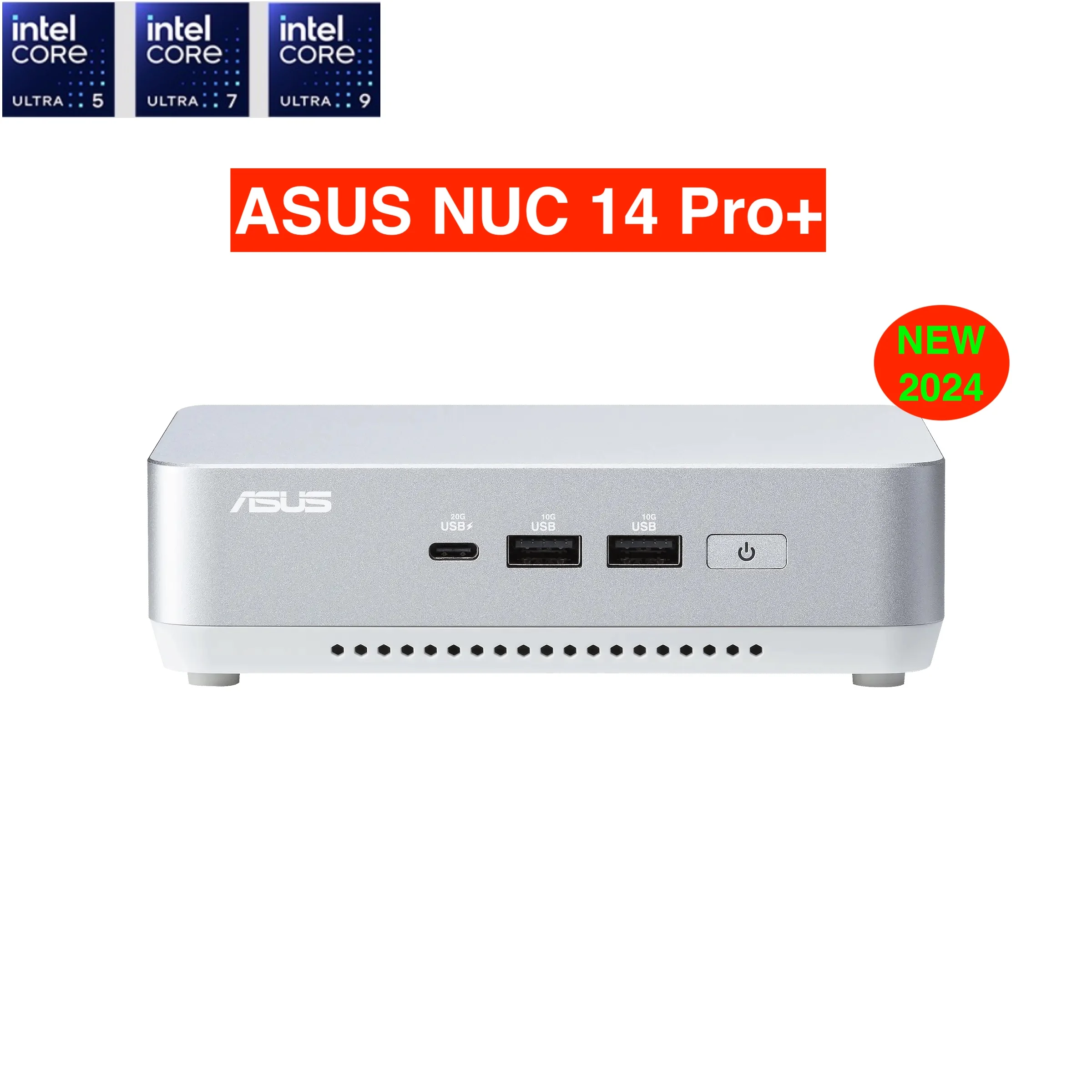 준비된 재고! ASUS NUC14 Pro+ NUC14RVSU5/U7/U9 인텔 코어 Ultra5/7/9 Wi-Fi 6E AX211블루투스 5.3 게이밍 미니 PC