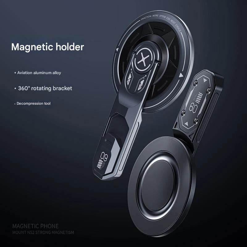 Magsafe 마그네틱 휴대폰 홀더 360용 °   회전식 탈착형 감압 홀더 폰