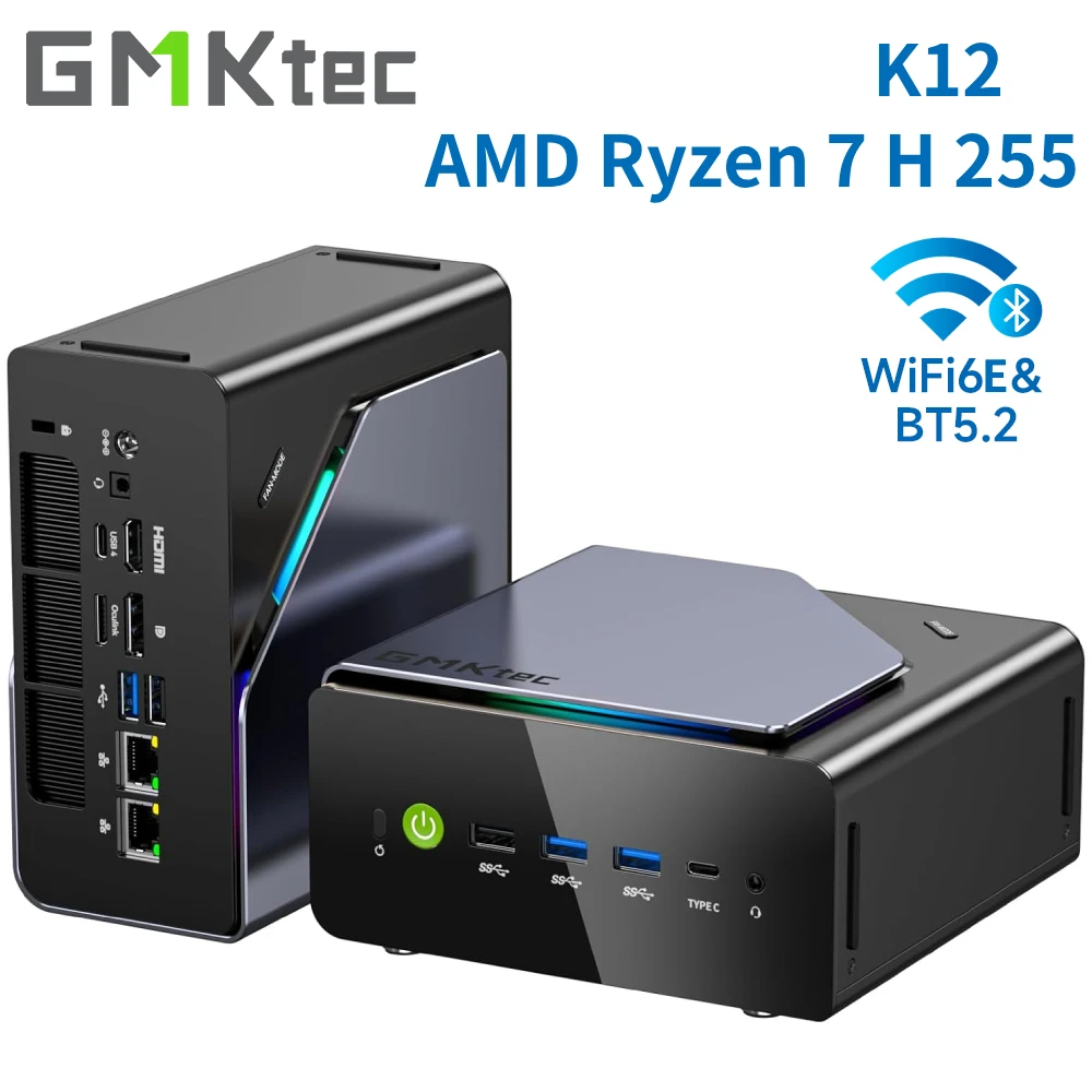 알리 GMKtec K12 게이밍 미니PC - 라이젠7 8745HS 베어본 가성비 추천