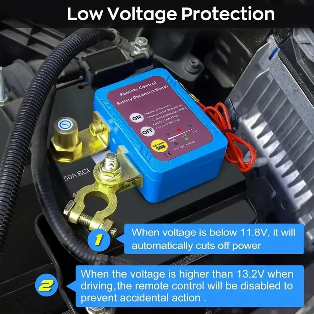 알리 배터리 차단 스위치 12V 240A 리모컨 포함 자동차 트럭용 가성비 추천