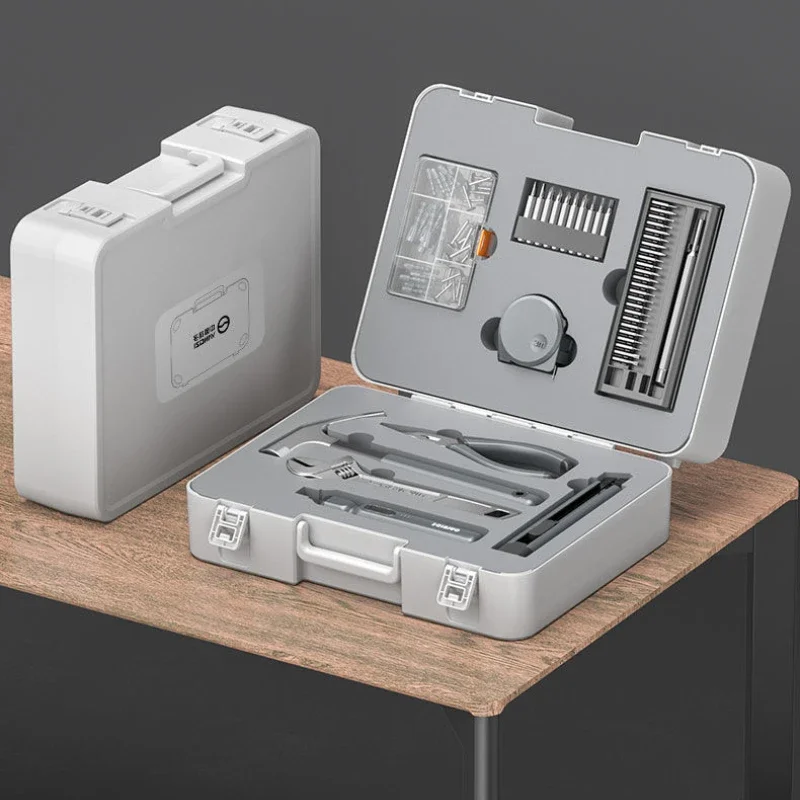 Yangzi 가정용 하드웨어 도구 상자, 다기능 데일리 홈 수리 도구 조합 세트, 전기 스크루 드라이버, 전기기사