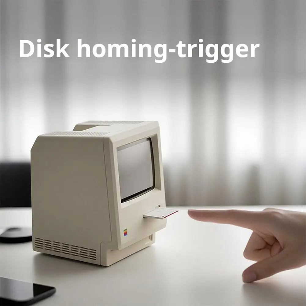 새로운 맥락 레트로 시계 창의적인 알람 시계 학생 전용 기상 도구 데스크탑 장식 컴퓨터 키보드 액세서리