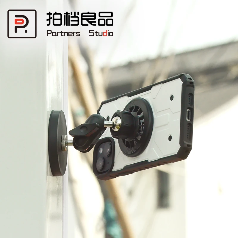 야외 VBLOG 지원 Tiktok 촬영 장비 Magsafe 액세서리 자기 지원 범용 조인트 지원