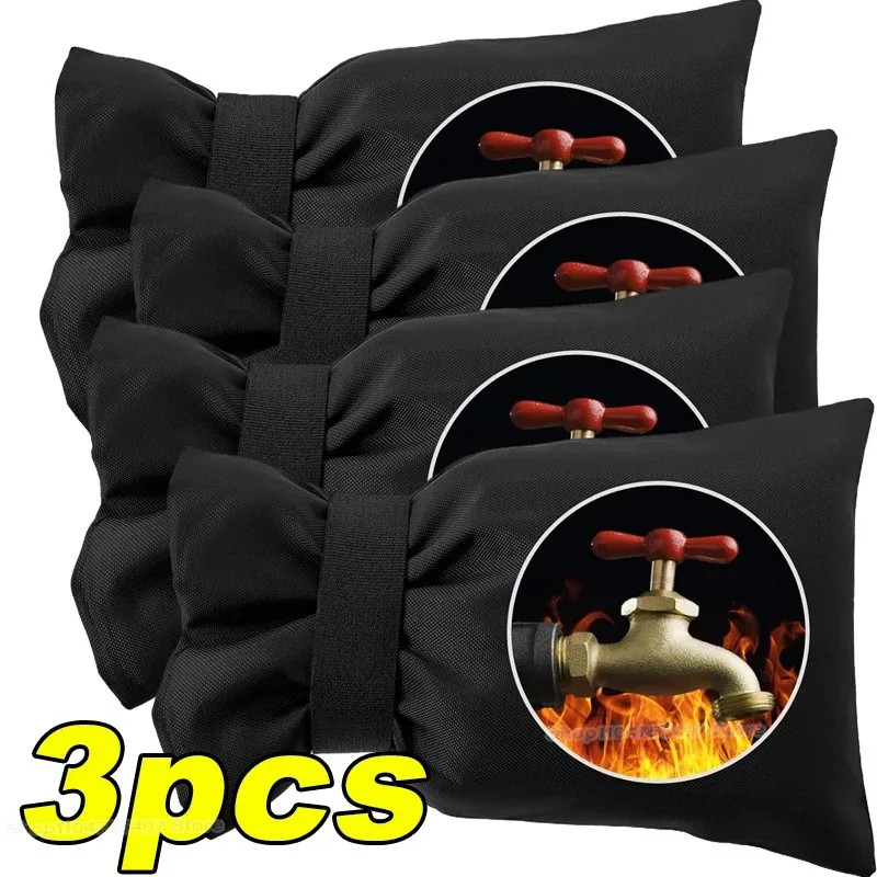 야외 수도꼭지 커버 겨울 동파 방지 업그레이드된 두꺼운 정원 수도꼭지 양말 방수 재사용 가능 호스 절연 수도꼭지