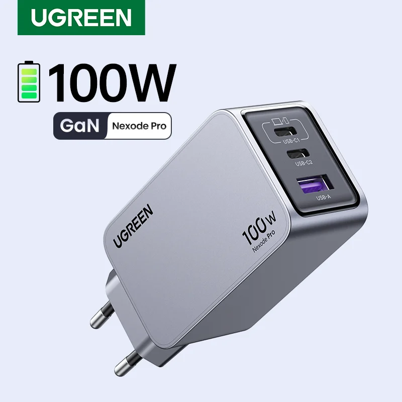 알리 유그린 100W GaN 충전기 - USB C PD 고속충전 맥북 아이폰 가성비 추천